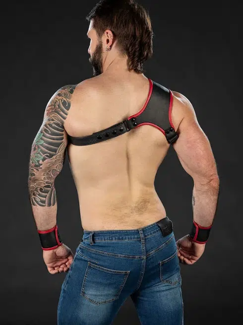 Mr. S Leather Centurion Shoulder Harness - available in 4 colors
