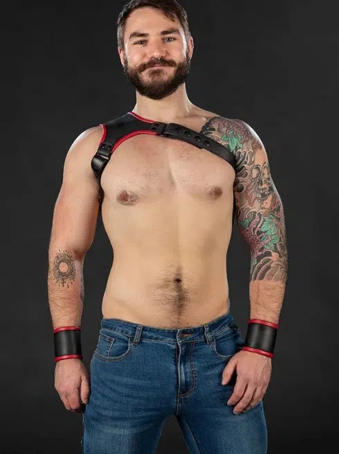 Mr. S Leather Centurion Shoulder Harness - available in 4 colors