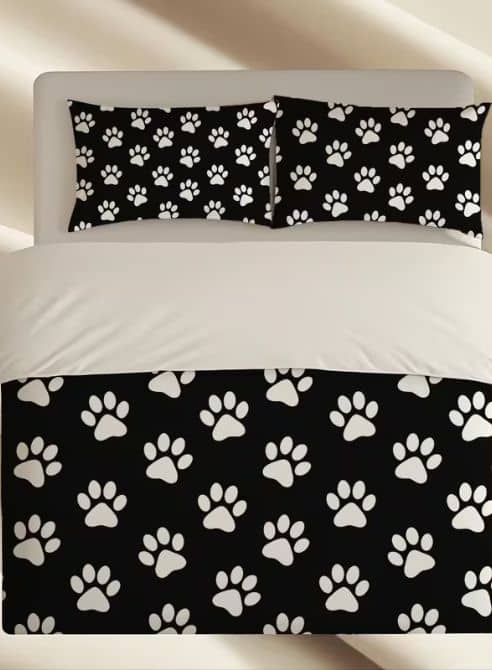 Pup Paw Duvet Set