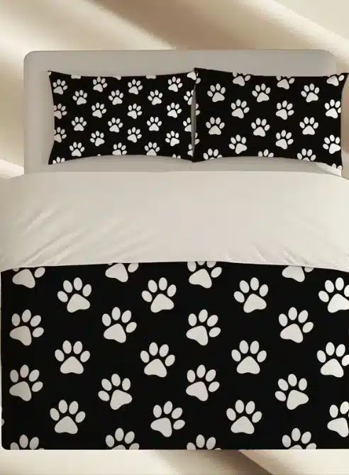 Pup Paw Duvet Set