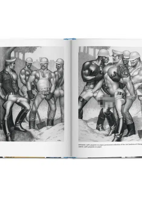Taschen Verlag The little book of Tom Finland Blue Collar