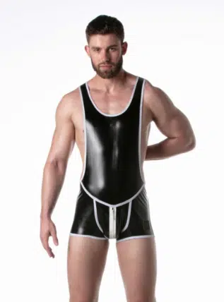 Leader Singlet White