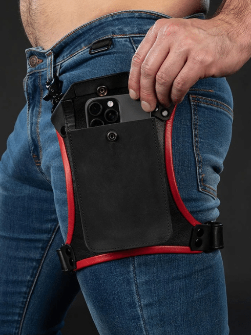 Mr. S Leather Centurion Leg Harness and Holster - available in 4 colors