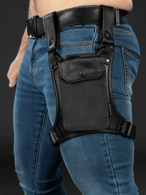Mr. S Leather Centurion Leg Harness and Holster - available in 4 colors