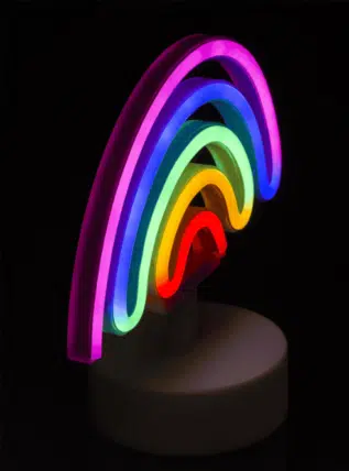 Neon Rainbow Light