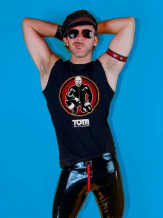 Tom of Finland "Rubberman Tee" T-shirt