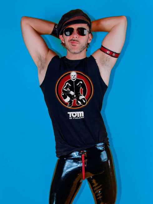 Tom of Finland "Rubberman Tee" T-shirt