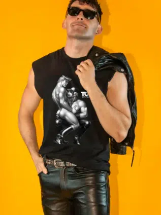 Tom of Finland "Suck it" Sleeveless T-shirt
