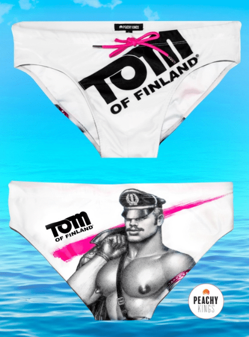 Tom of Finland "White" Swim Brief