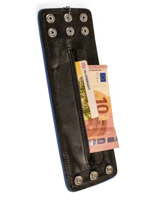 Brutus Leather Wristwallet Zip - available in 5 colors