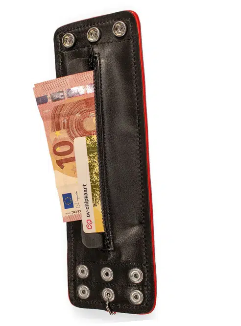 Brutus Leather Wristwallet Zip - available in 5 colors
