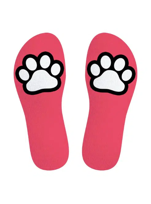 Kinky Puppy Paw Socks