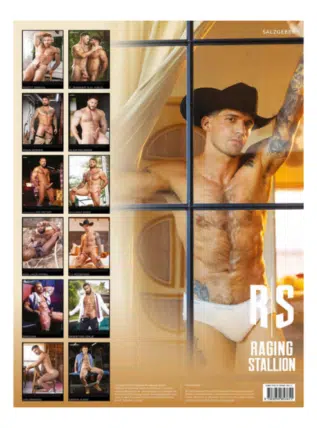 Calendar 2025 The Men of Raging Stallion