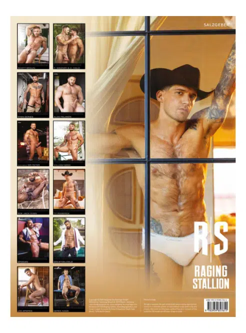 Calendar 2025 The Men of Raging Stallion