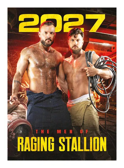 Calendar 2025 The Men of Raging Stallion