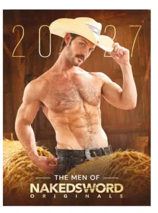 Calendar 2027 The Men of Naked Sword