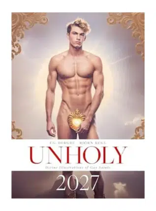 Calendar 2027 Unholy Divine Illustrations of Gay Saints