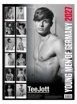 Calendar 2027 Young Men of Germany - TeeJott