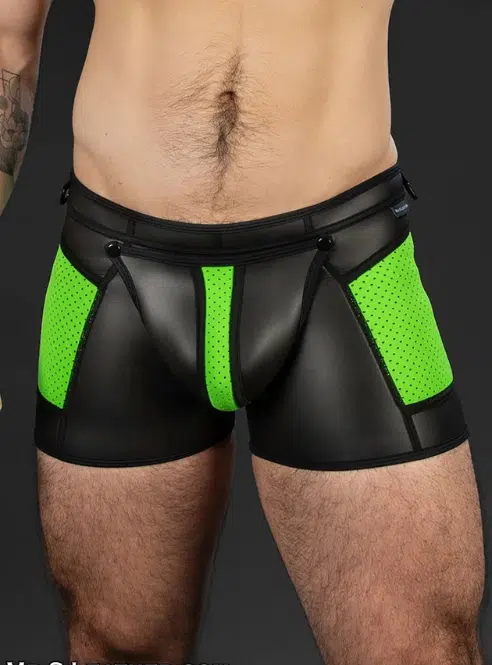 Mr. S Neoprene Cyber Boxer