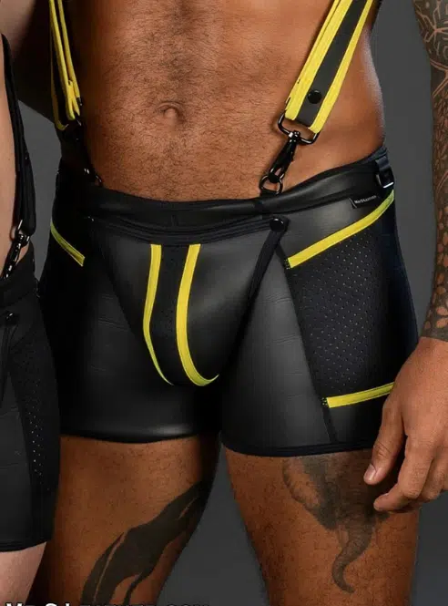 Mr. S Neoprene Cyber Boxer