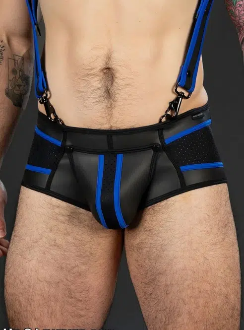 Mr. S Neoprene Cyber Jock Brief