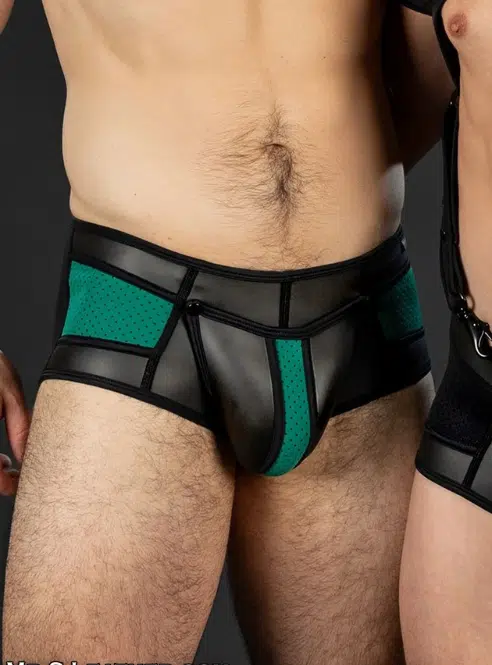 Mr. S Neoprene Cyber Jock Brief