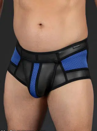 Mr. S Neoprene Cyber Jock Brief