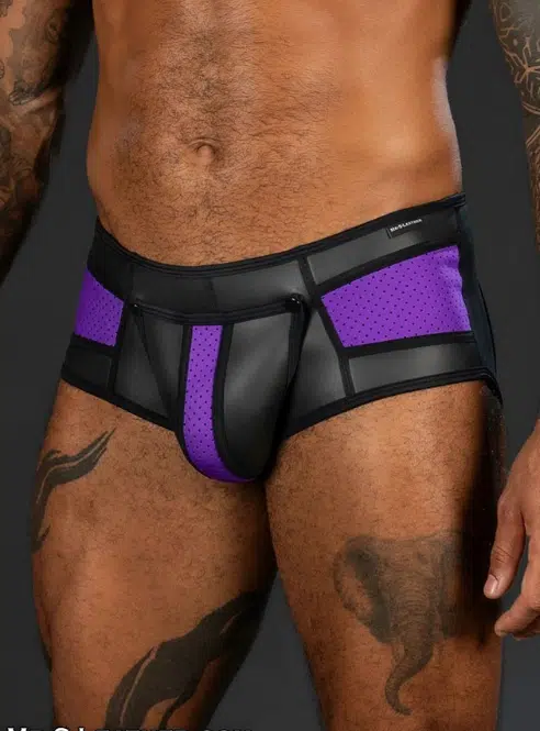 Mr. S Neoprene Cyber Jock Brief