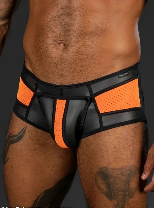 Mr. S Neoprene Cyber Jock Brief