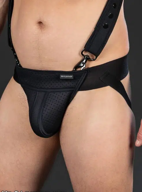 Mr. S Neoprene Cyber Jockstrap