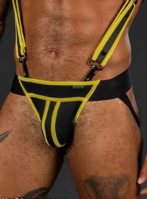 Mr. S Neoprene Cyber Jockstrap