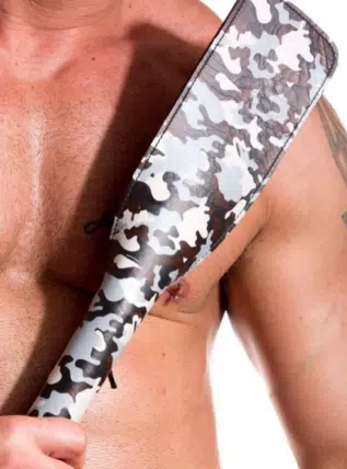 665 Leather Camo Slapper