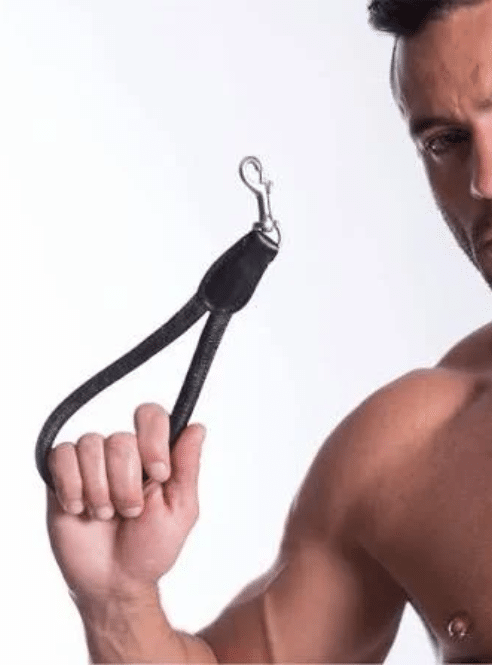 665 Leather short Leash