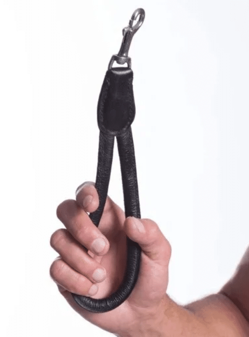 665 Leather short Leash