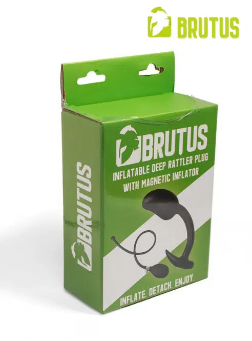 Brutus Inflatable Deep Rattler Plug w Magnetic Inflator