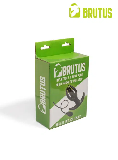 Brutus Inflatable G-spot Plug w Magnetic Inflator