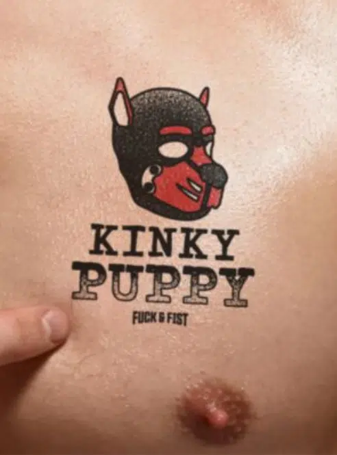 Fuck&Fist Wear It Temporary Tattoo 9x8 cm - 21 Different Tattoos