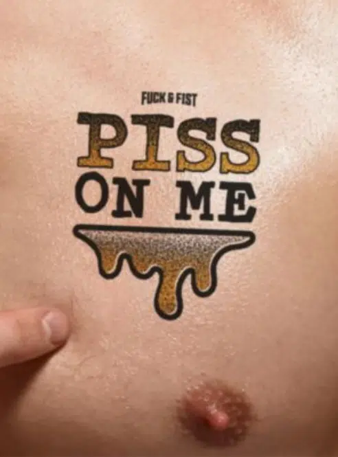 Fuck&Fist Wear It Temporary Tattoo 9x8 cm - 21 Different Tattoos