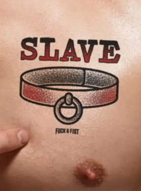 Fuck&Fist Wear It Temporary Tattoo 9x8 cm - 21 Different Tattoos