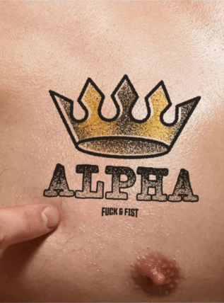 Fuck&Fist Wear It Temporary Tattoo 9x8 cm - 21 Different Tattoos