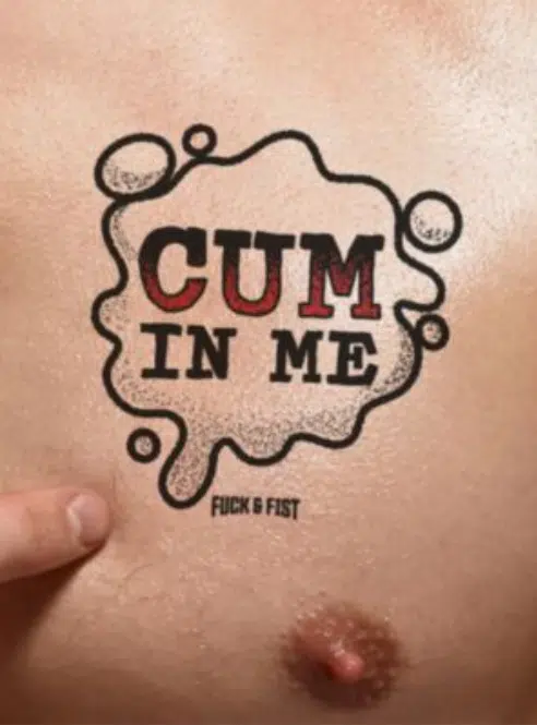 Fuck&Fist Wear It Temporary Tattoo 9x8 cm - 21 Different Tattoos
