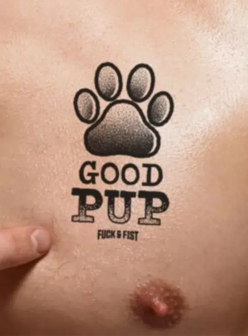 Fuck&Fist Wear It Temporary Tattoo 9x8 cm - 21 Different Tattoos