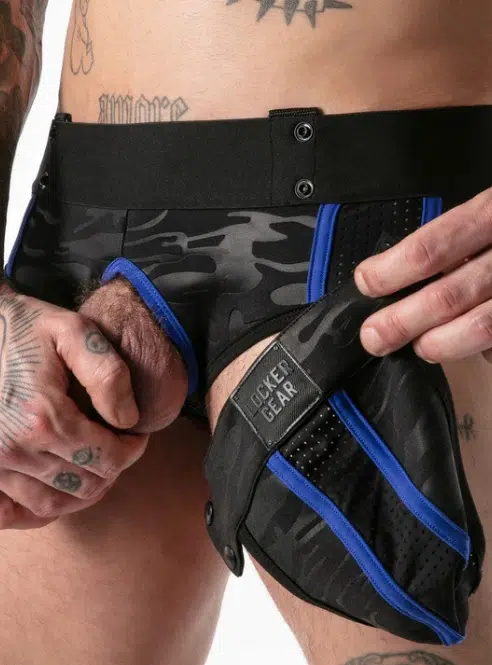 Locker Gear Backroom Jockstrap Blue