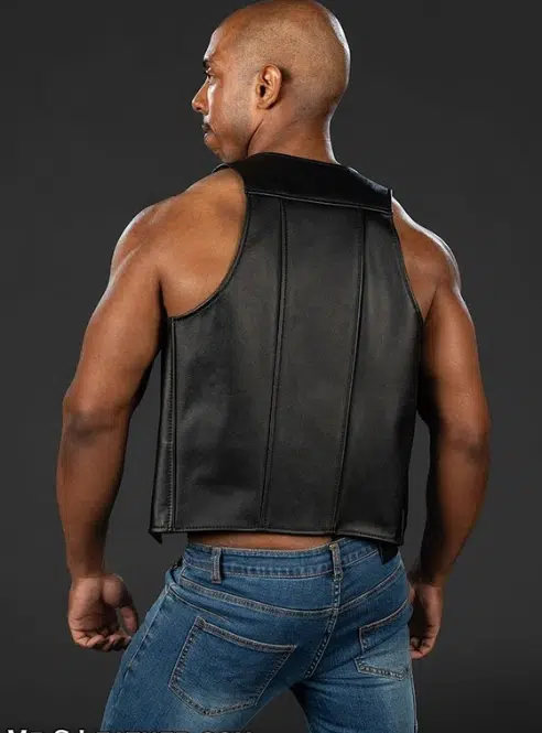 Mr. S Leather Dark Room Berlin Bar Vest - Custom