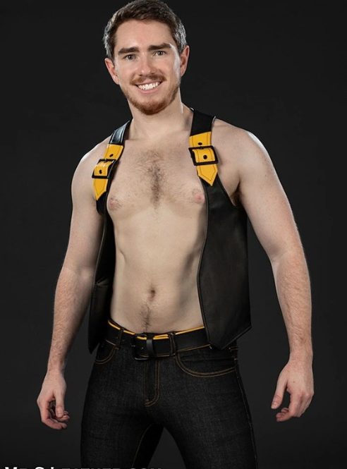 Mr. S Leather Dark Room Berlin Bar Vest - Custom