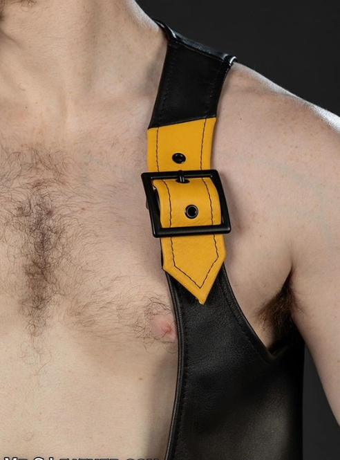 Mr. S Leather Dark Room Berlin Bar Vest - Custom