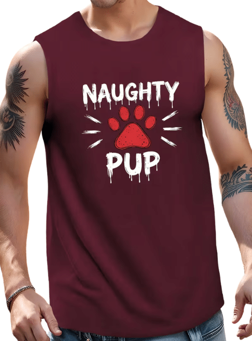 Naughty Pup Tank Top