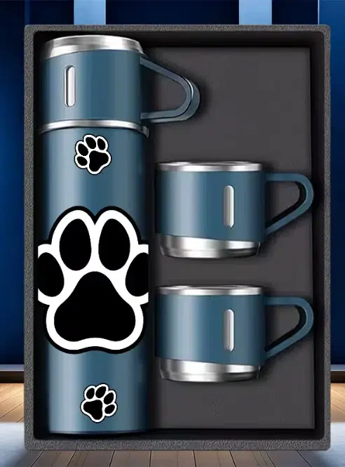 Puppy thermo drink flash -two designs available