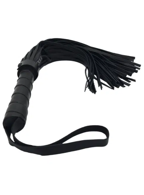 Rouge Leather Flogger - Black