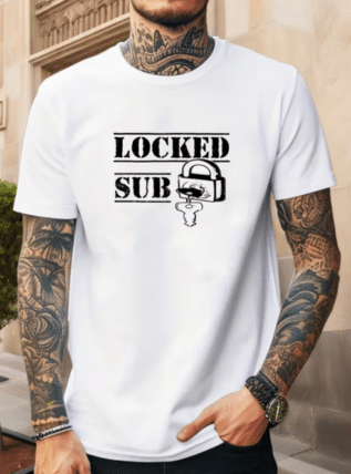 T-shirt Locked Sub - White